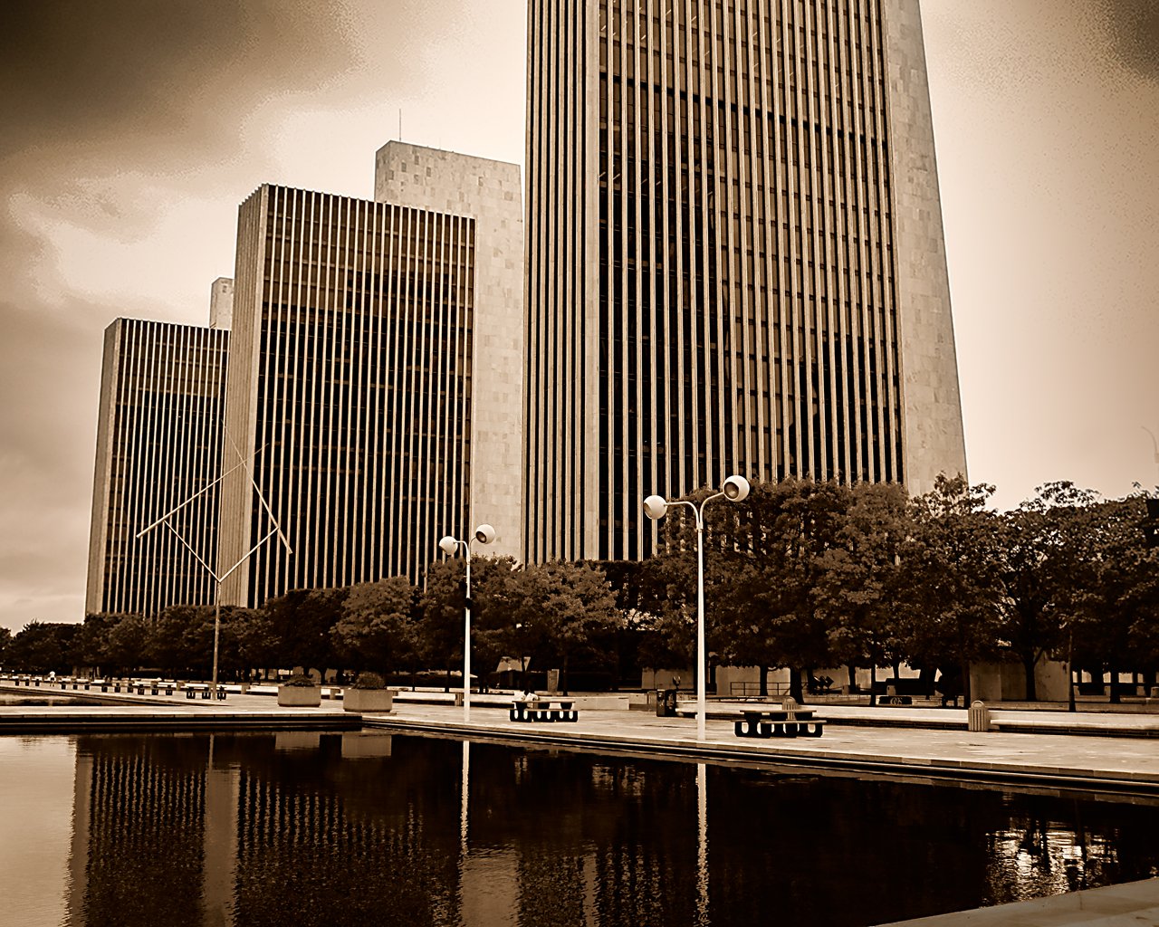 The Agency Buildings at Albany Plaza