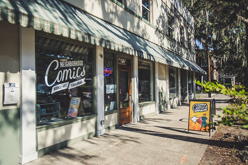 SAVANNAH GA COMIC BOOK STORE
