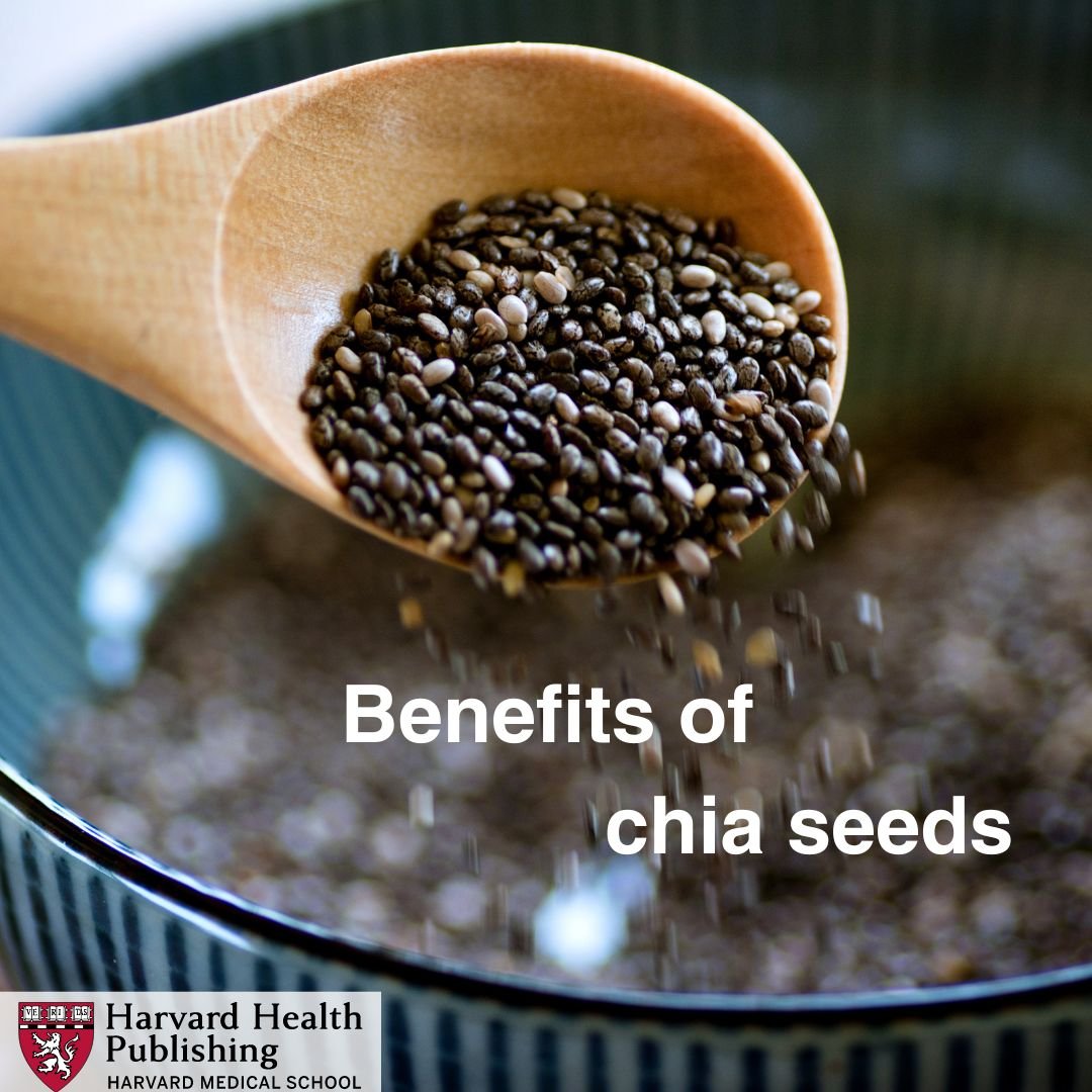 chia seeds being spooned out of a container