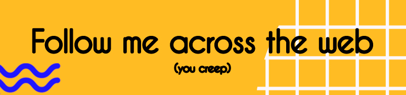 Follow me across the web