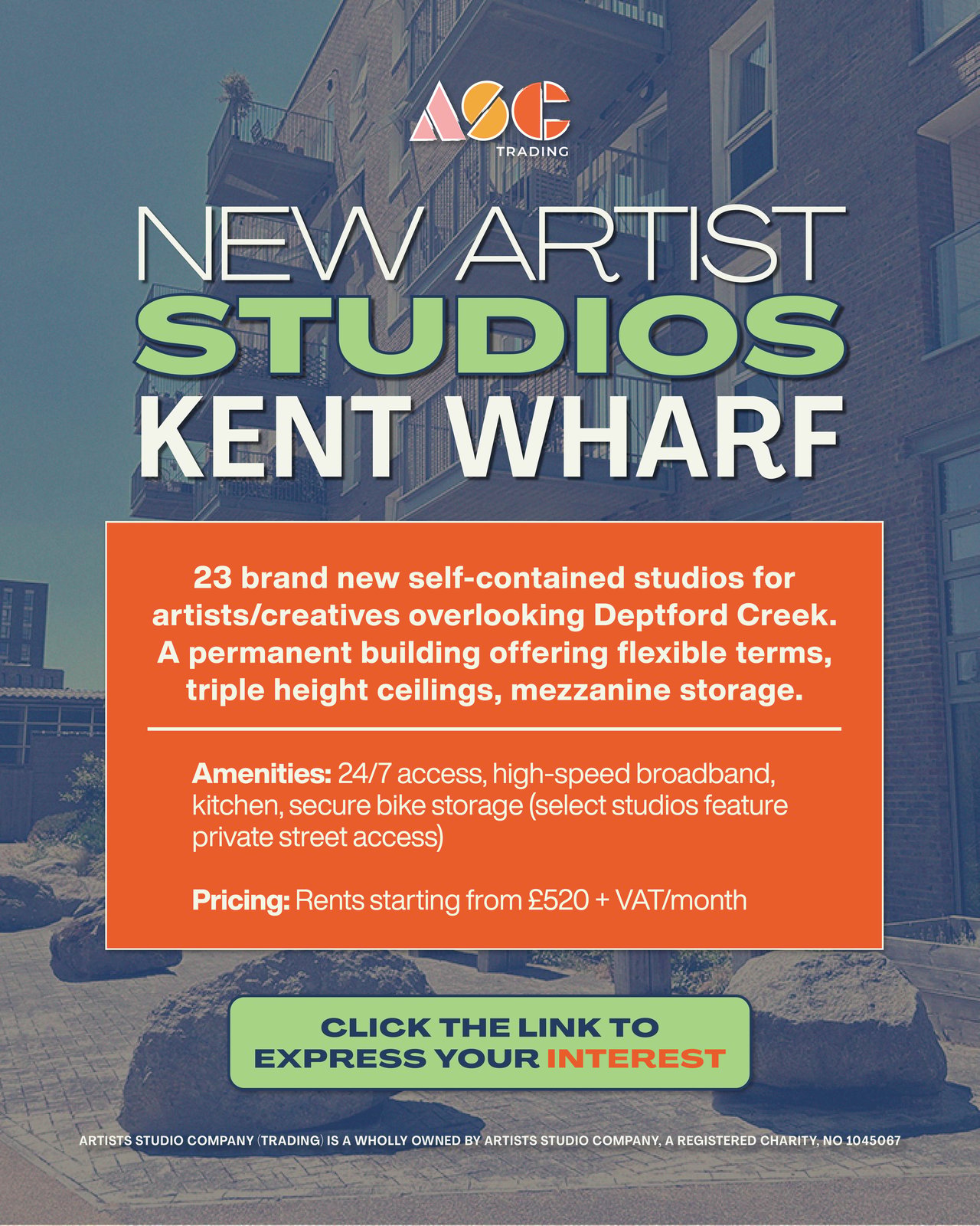 New ASC Studios Kent Wharf