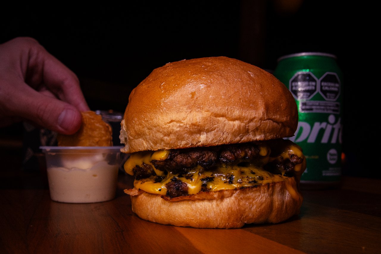 Hamburguesas de verdad.