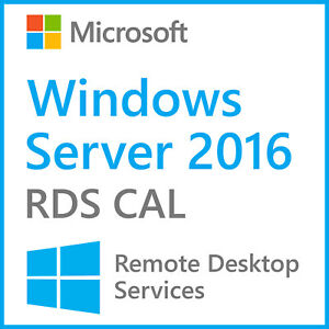 Windows Server 2016 Remote Desktop Services CALs