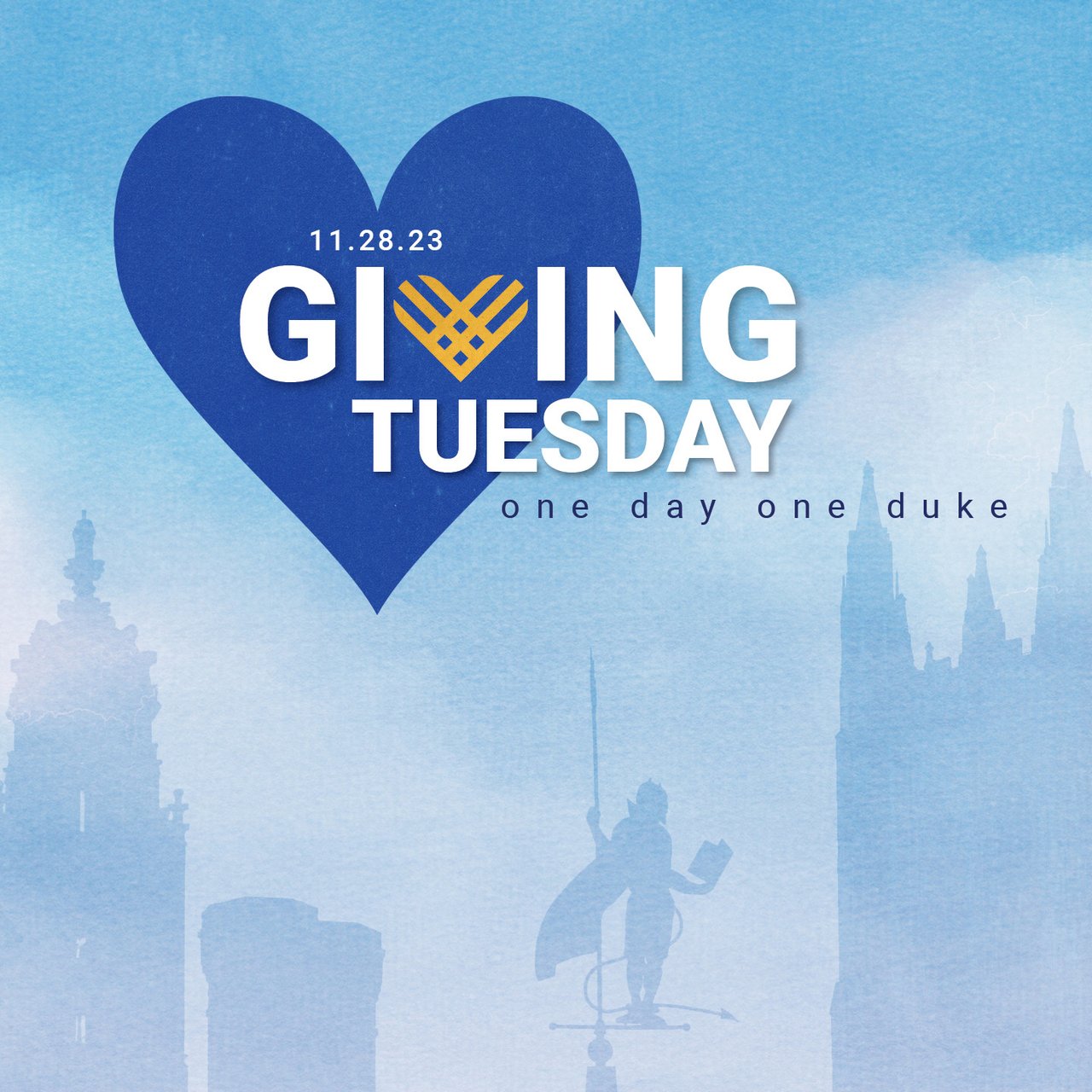 Giving Tuesday. One Day One Duke.