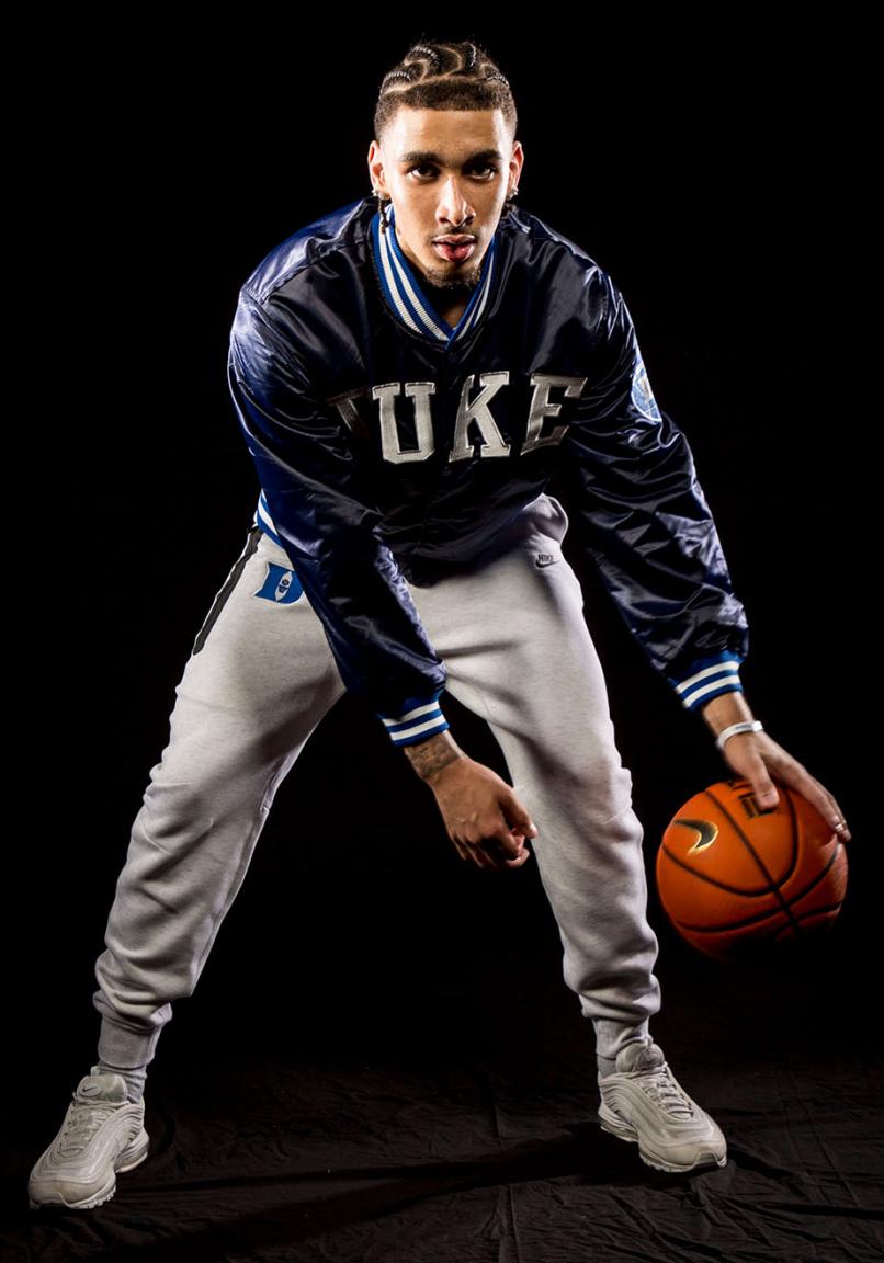 image of a basketball player dribbling a ball