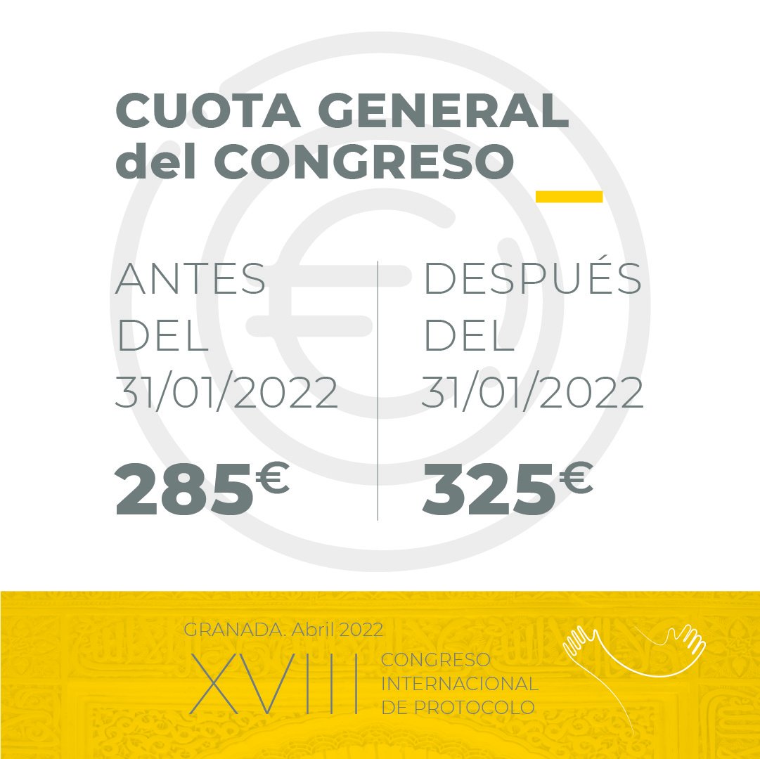 XVIII Congreso Internacional de Protocolo