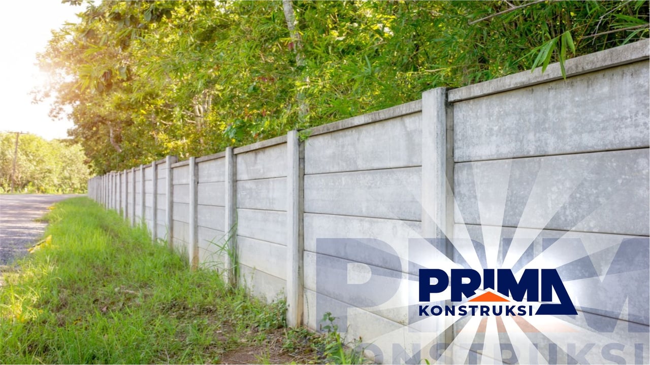 Harga Pagar Panel Beton Precast