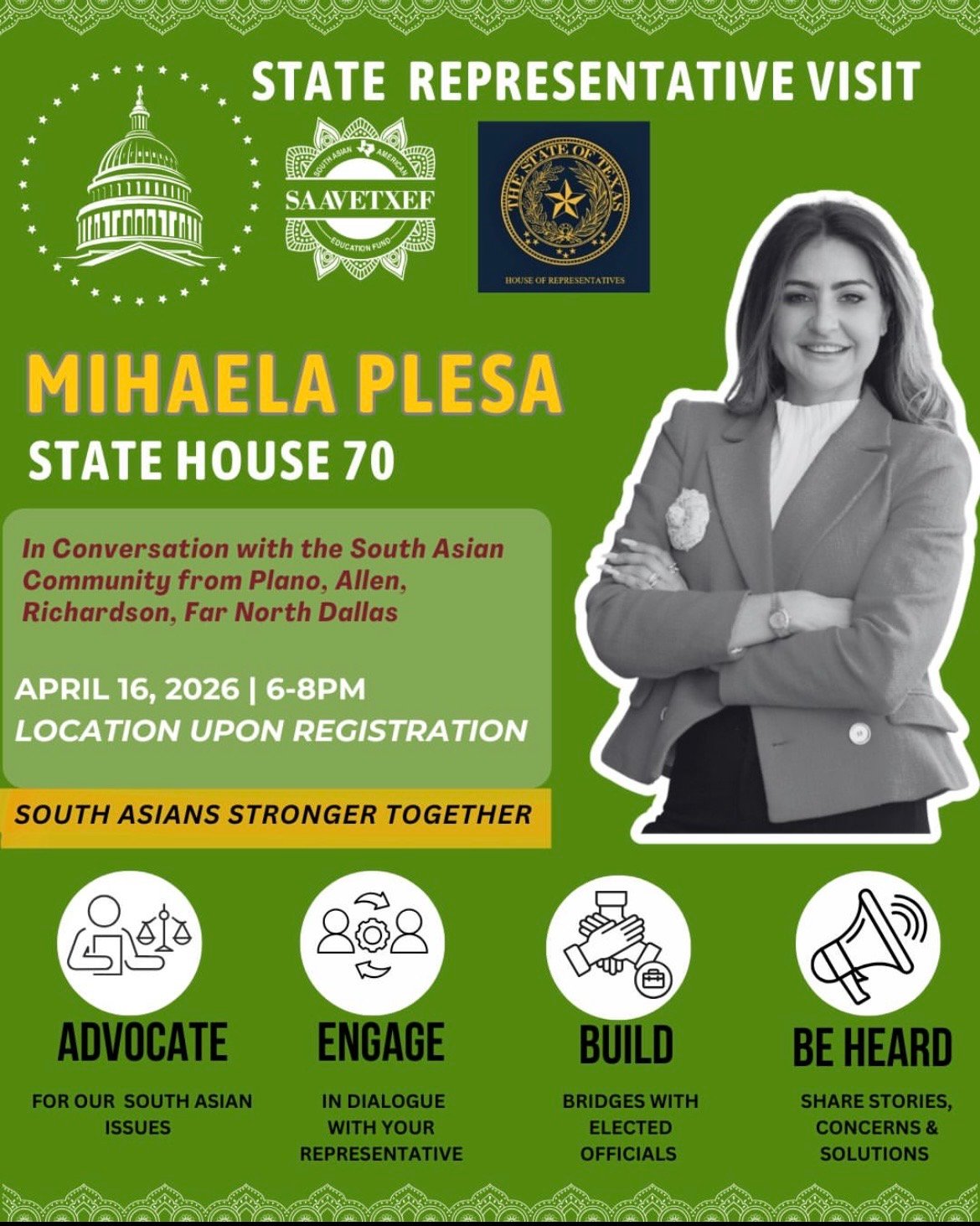 A Conversation with the South Asian Community in HD 70