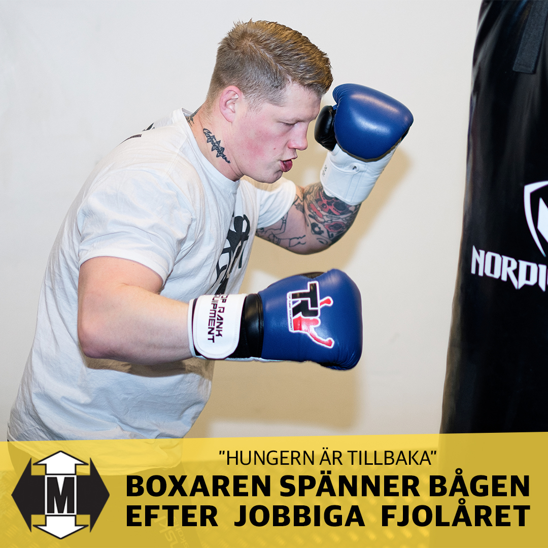 Horredsboxaren spänner bågen efter jobbiga fjolåret