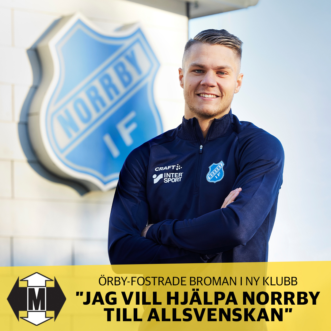 Broman klar för Norrby: ”En spännande utmaning”
