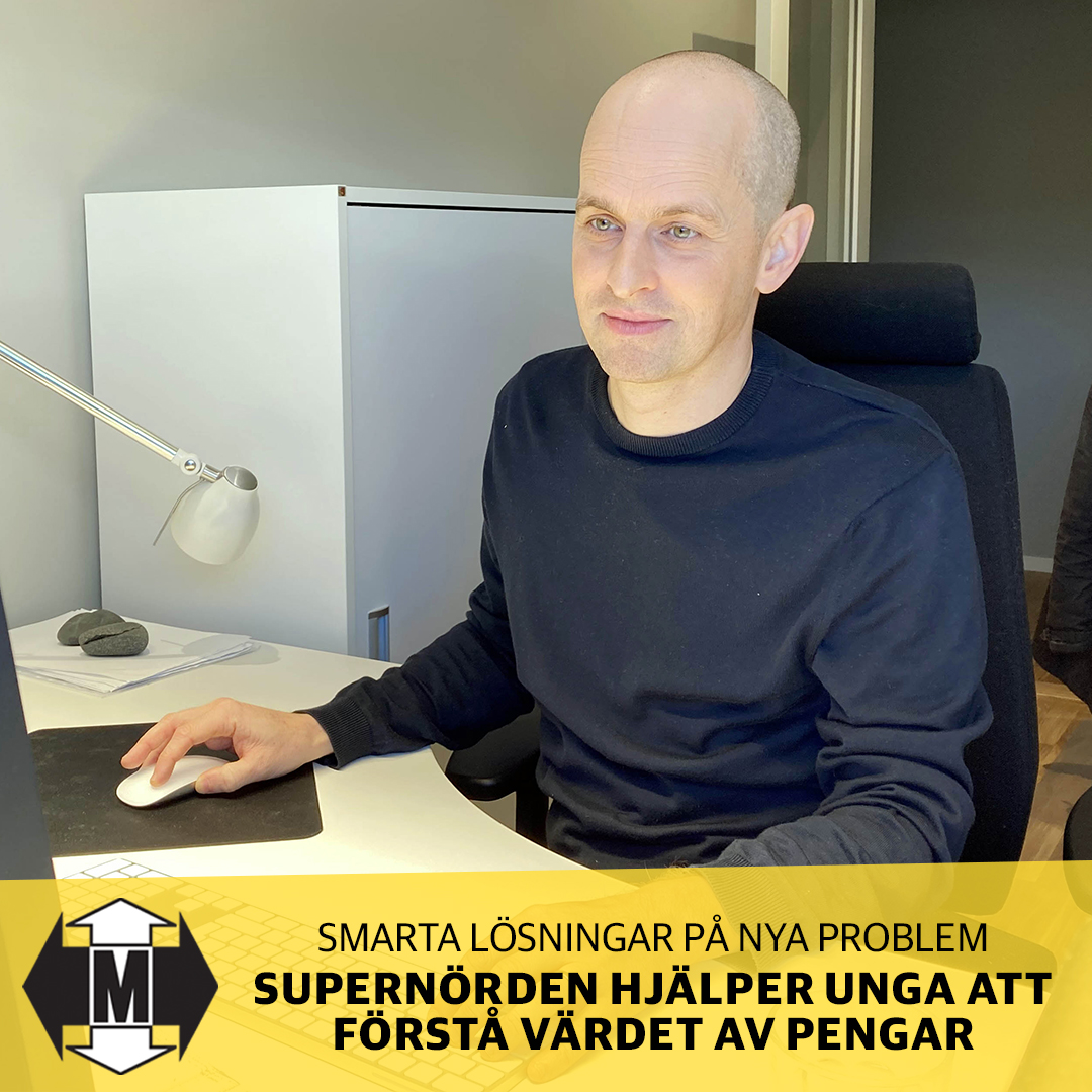 Supernörden hjälper unga att förstå värdet av pengar