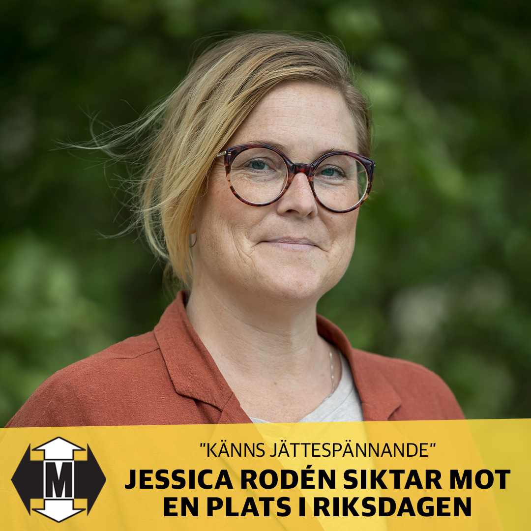 Jessica Rodén siktar mot en plats i riksdagen: ”Känns jättespännande”