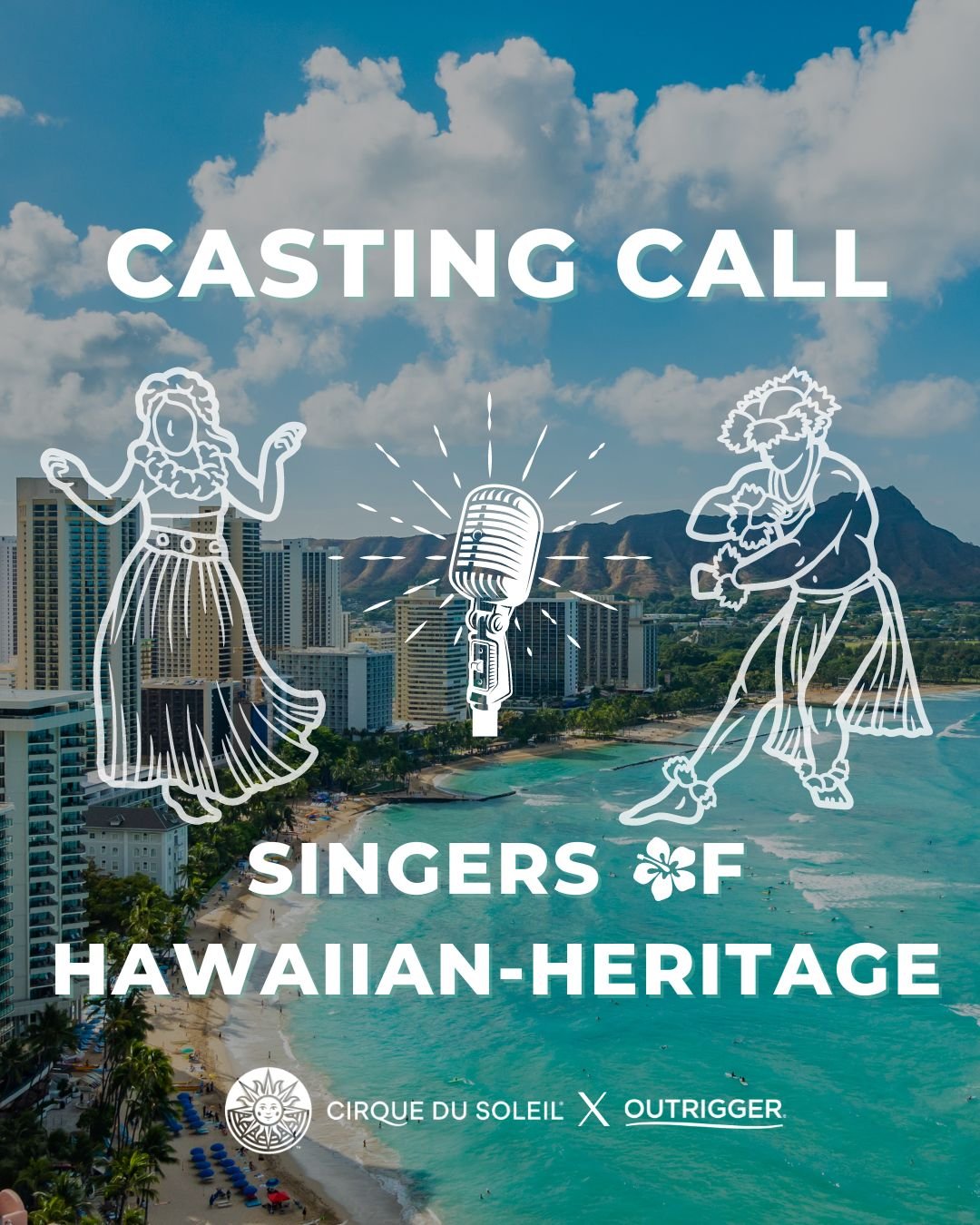 Visual for Singers Casting Call Resident SHow