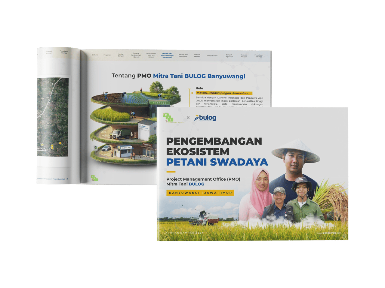 Pandawa Agri and Bulog Mempublikasikan Laporan Dampak Mitra Tani: Memberdayakan Petani Swadaya untuk Memperkuat Ketahanan Pangan di Indonesia