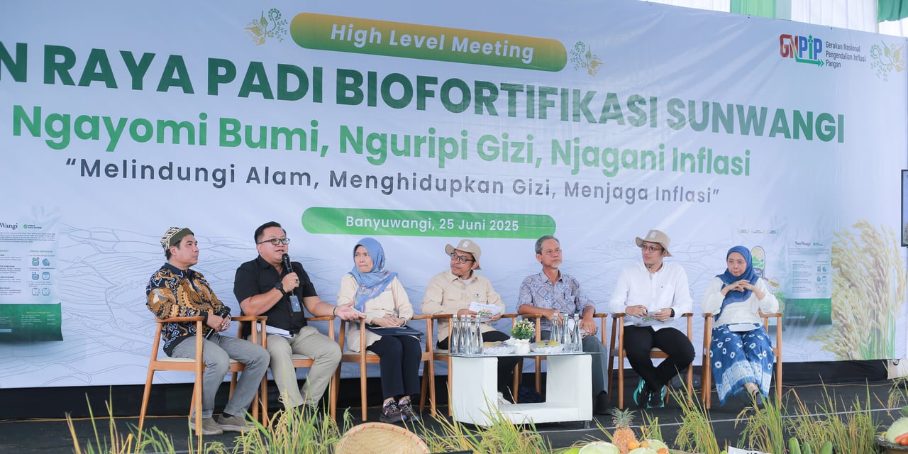 Banyuwangi Luncurkan Ekosistem Beras Biofortifikasi Skala Industri Pertama di Indonesia: Strategi untuk Memperkuat Ketahanan Pangan dan Pengendalian Inflasi