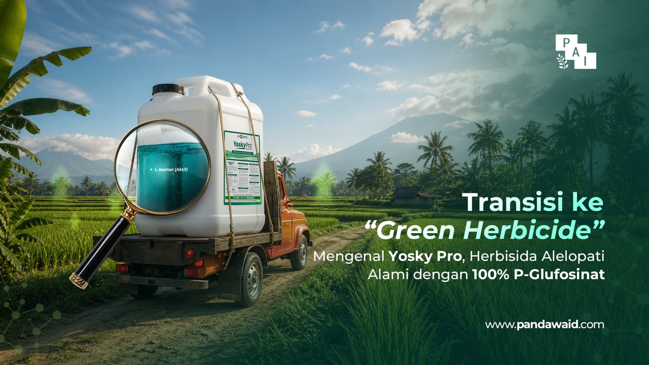 Saat memperkenalkan P-Glufosinat sebagai alternatif Green Herbicide, pertanyaan yang sering muncul adalah: Apa bedanya P-Glufosinat dengan Amonium glufosinat?  Meskipun namanya sama-sama glufosinat, P-Glufosinat dan Amonium Glufosinat sangat berbeda. Setidaknya ada 3 hal utama yang membedakannya: kandungan isomer, proses produksi, dan potensi polusi kiral.