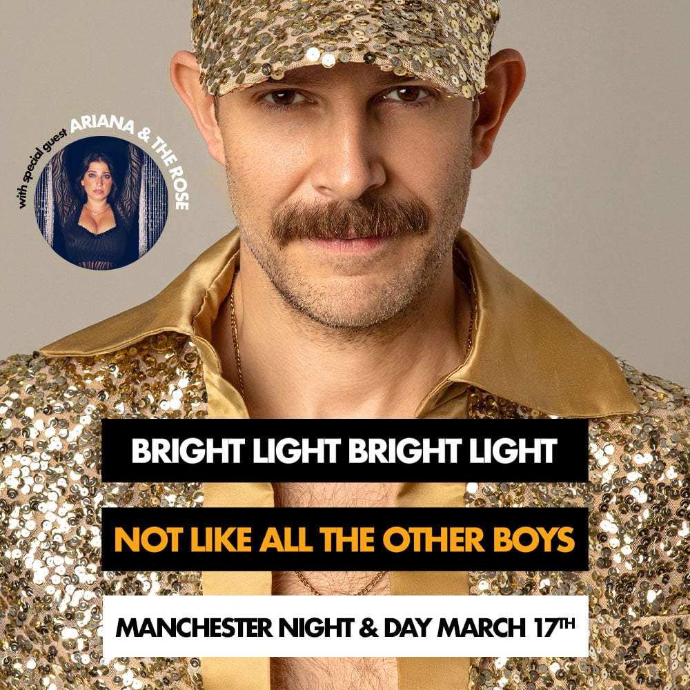 Bright Light Bright Light Live in Manchester, 17th March 2026