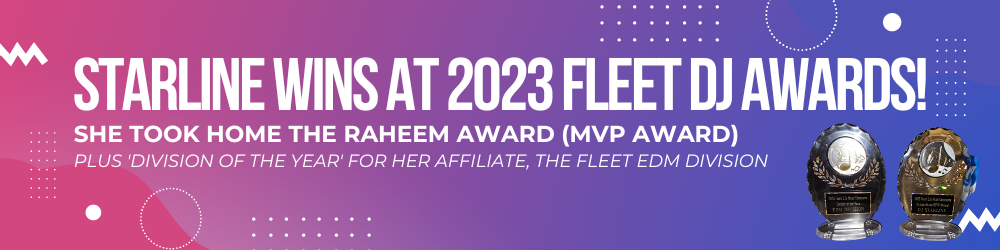 Starline Wins At the 2023 Fleet DJ Awards!
