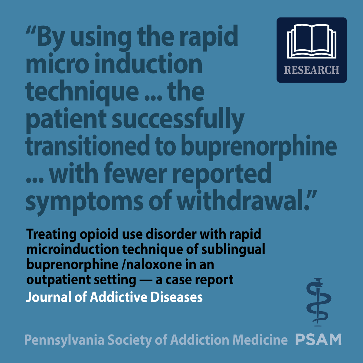 Treating opioid use disorder with rapid micro induction technique of sublingual buprenorphine/naloxone in an outpatient setting—a case report