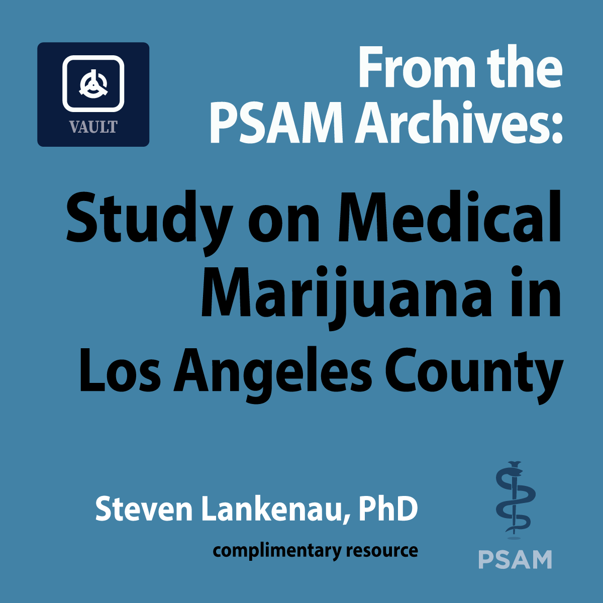 Medical Marijuana and Young Adults in Los Angeles: Project Overview and Preliminary Findings