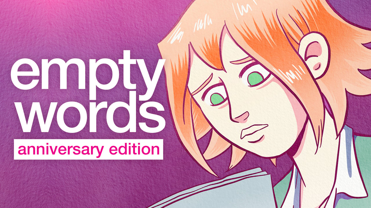 Cover and logo for the "Empty Words" comic.