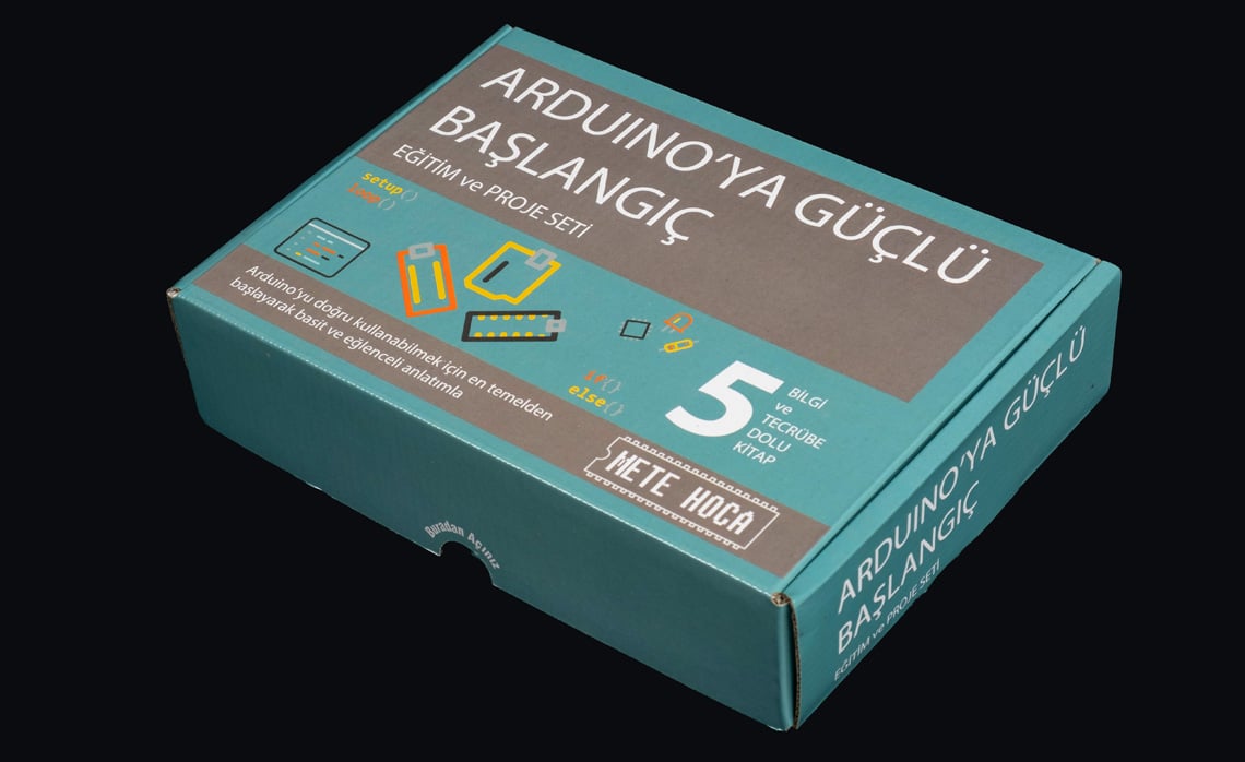  Arduino’ya Güçlü Başlangıç Eğitim ve Proje Seti