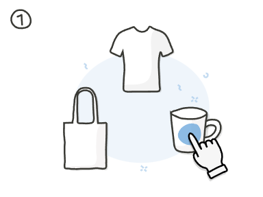 Create super unique products. Use your design, photo, or text to create top gear and perfect gifts.    It will make your beloved people surprising..