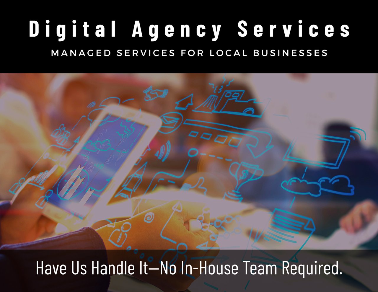 Digital technology. Scaleable software services to target and engage audiences.