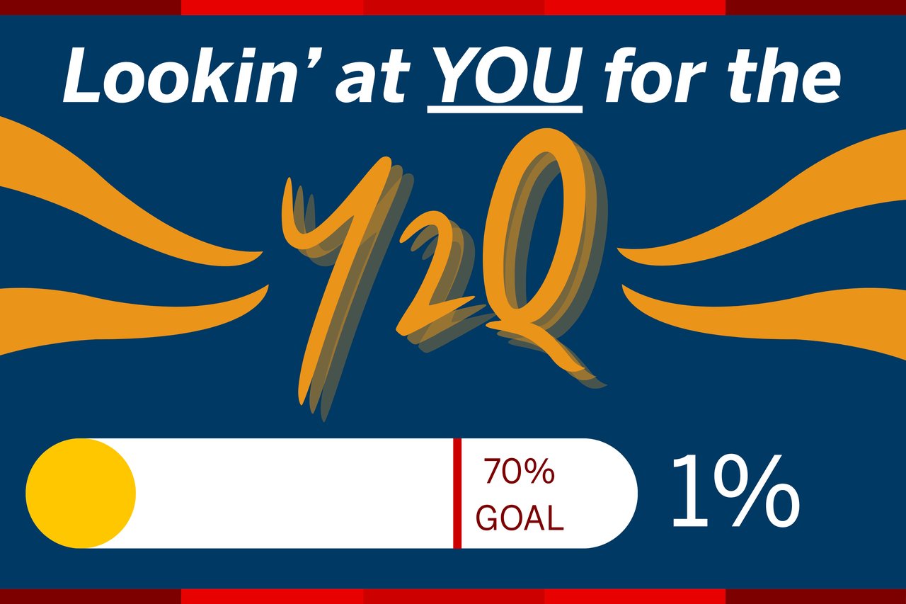 Lookin at you for the Y2Q, showing a meter of progress for the survey