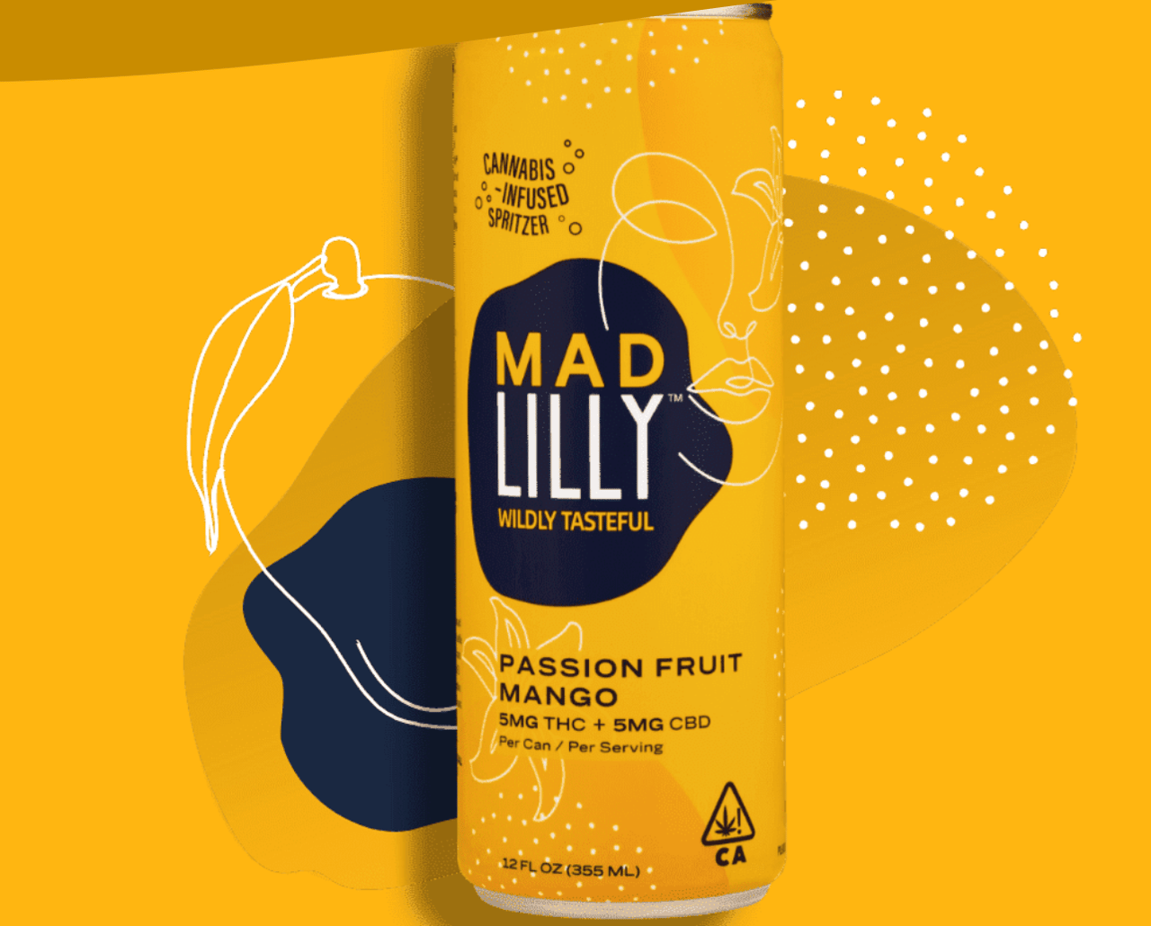 cannabis beverage drink mocktail yummy