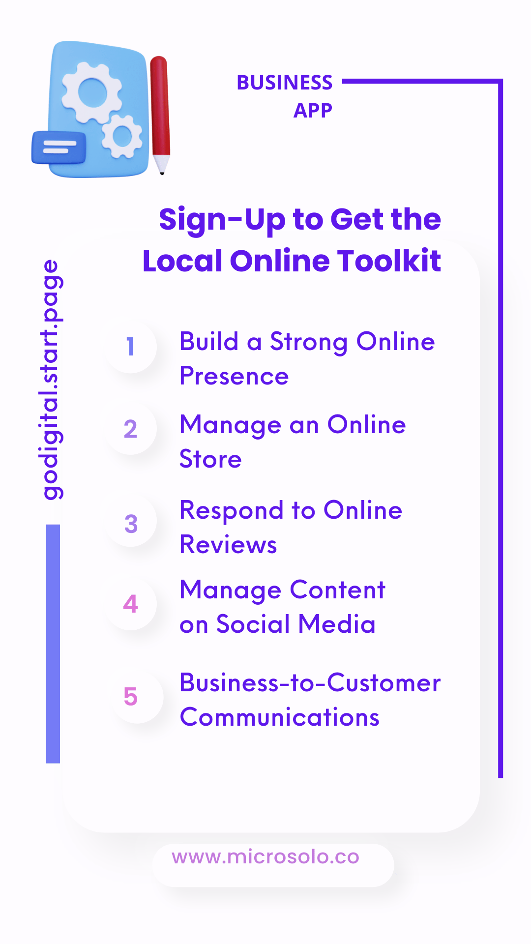 Sign up to get the Local Online Business Toolkit