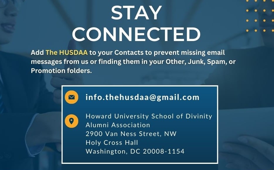 Stay Connected to The HUSDAA