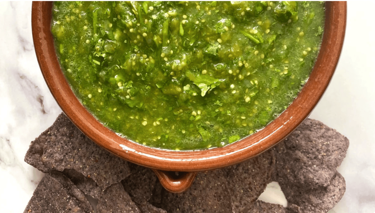 Gourmend Low FODMAP Tomatillo Salsa