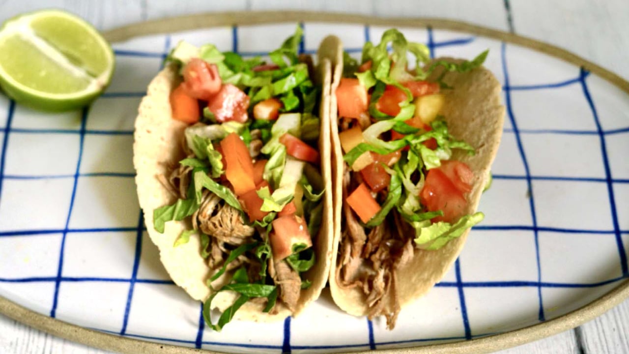 Gourmend low FODMAP Carnitas Tacos recipe