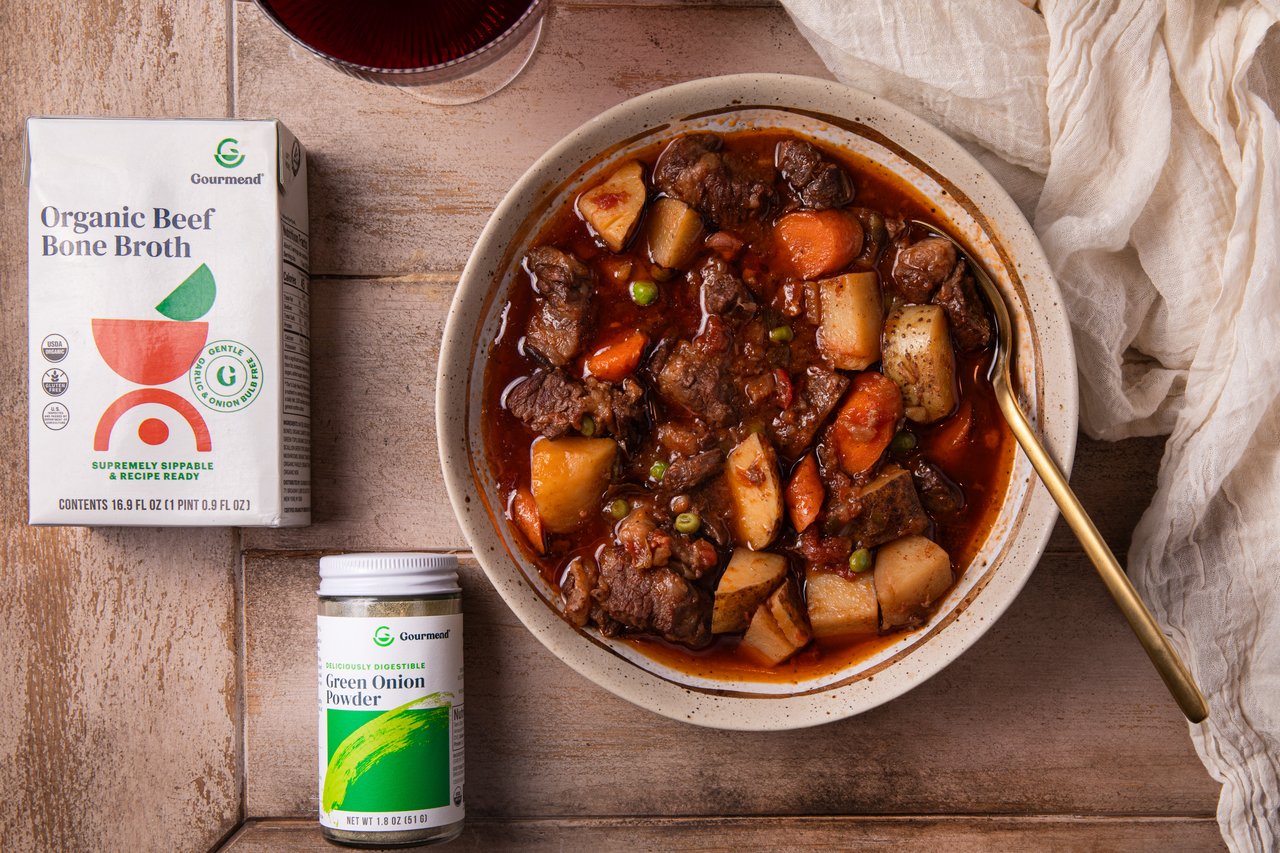 Gourmend Low FODMAP Beef Stew Recipe