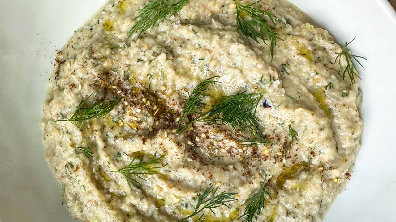 Low FODMAP Baba Ganoush recipe