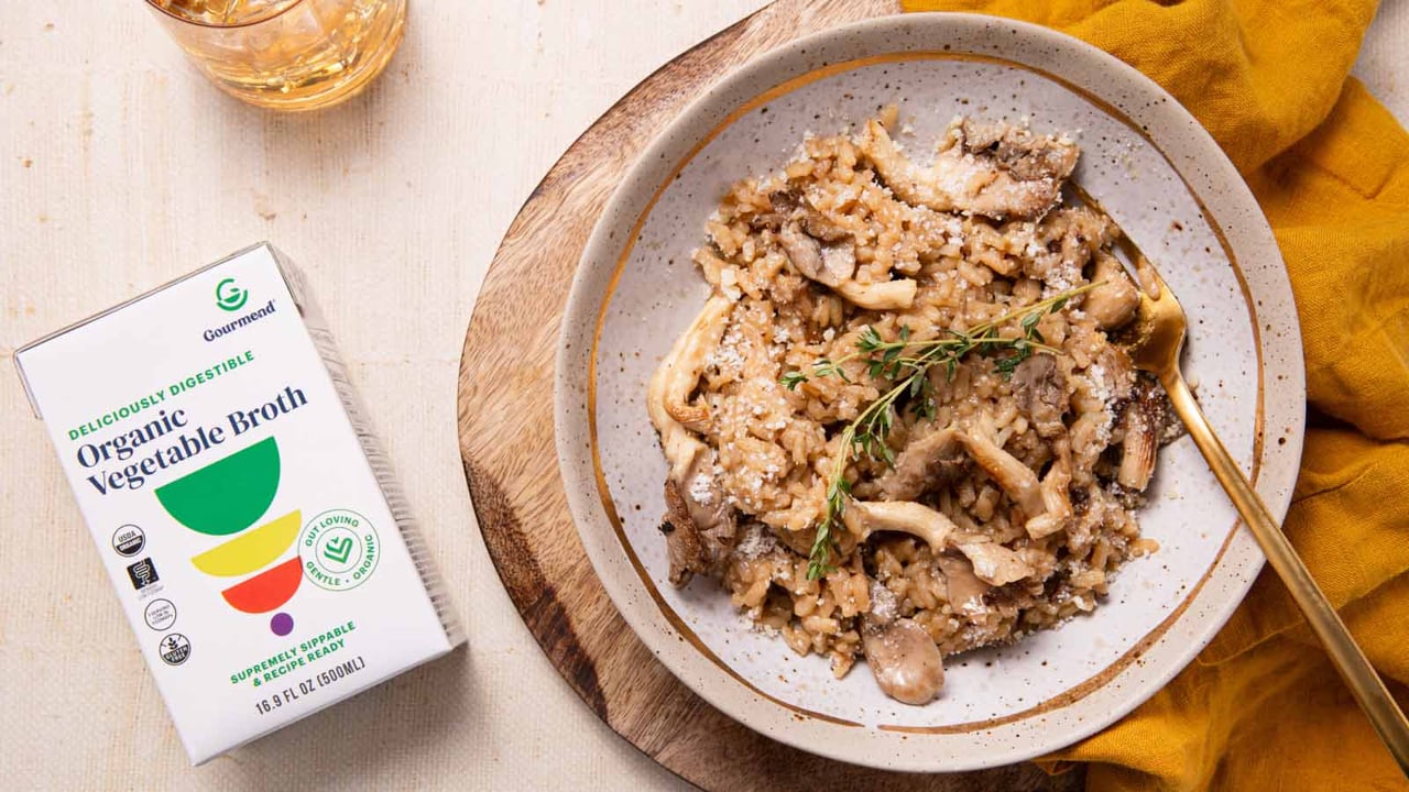 Gourmend Mushroom Risotto Recipe