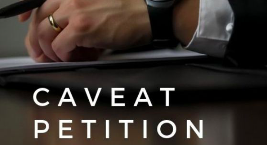 file a caveat petition in india