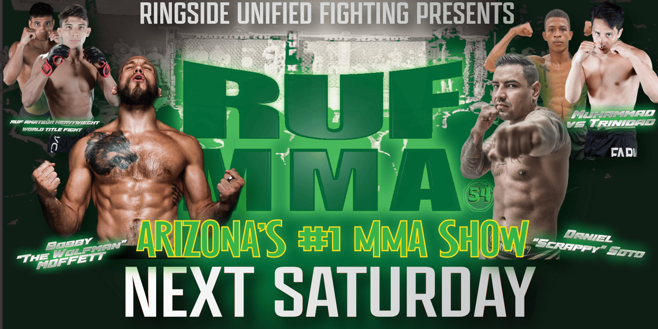 Tickets to RUF MMA RUF54 Saturday April 22 in Phoenix Arizona - Celebrity theatre - Etix