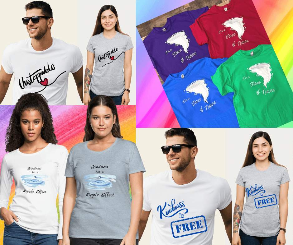 Shirts for all ages/sizes available