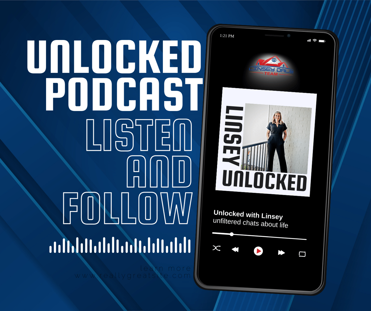 spotify podcast unlocked with linsey real talk