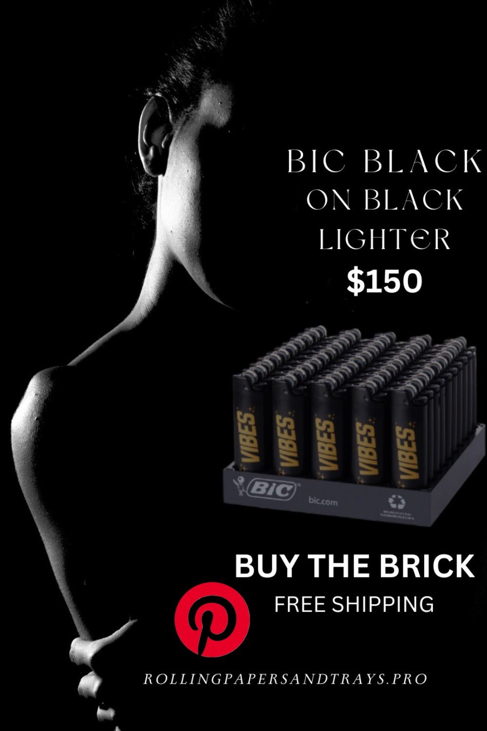 black bic lighter buy the brick