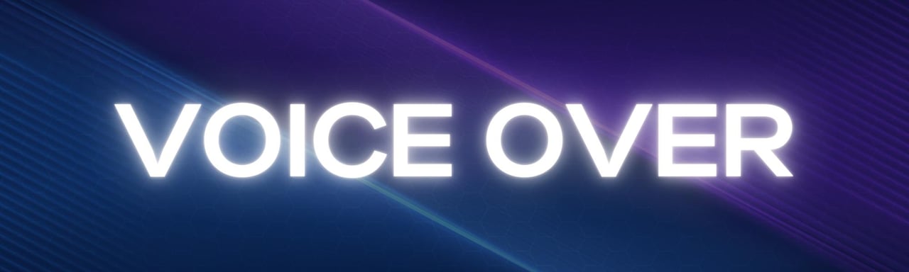 Voice Over BAnner