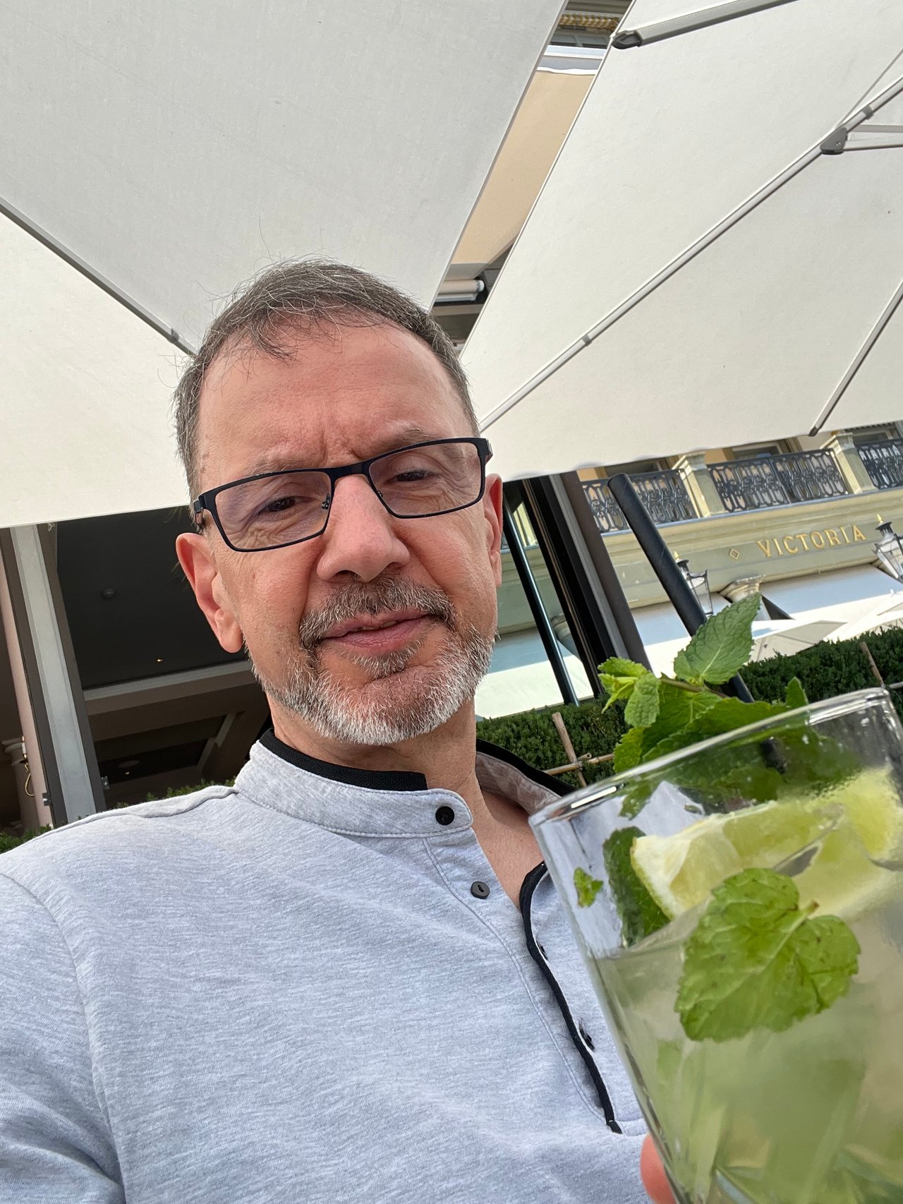 Thomas geniesst das Leben