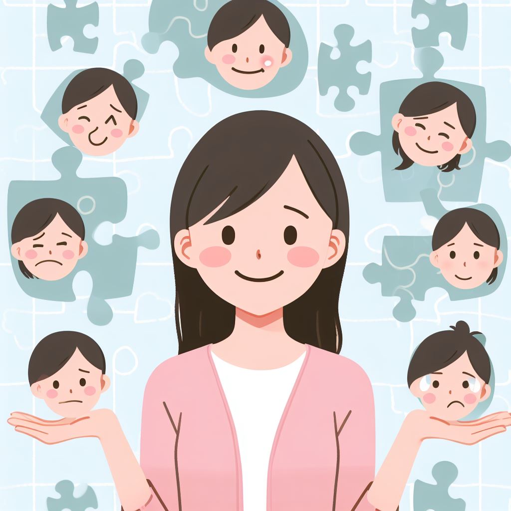 Camper van on the road