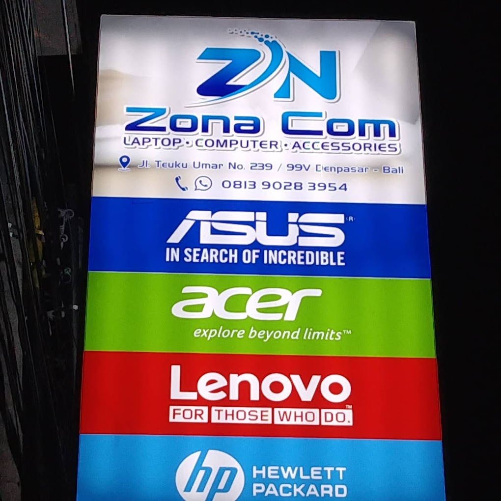 zona komputer bali jual laptop