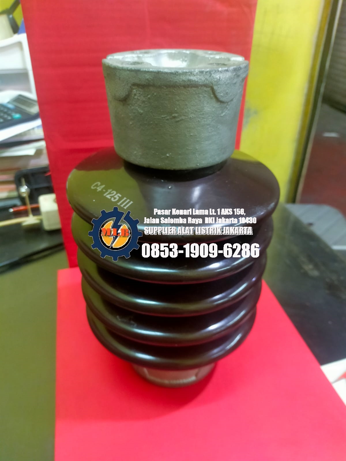 isolator keramik 20, alat listrik tegangan tinggi, distributor alat listrik jakart, supplier alat listrik jakarta