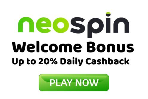 Neospin Casino Welcome Bonus Interface