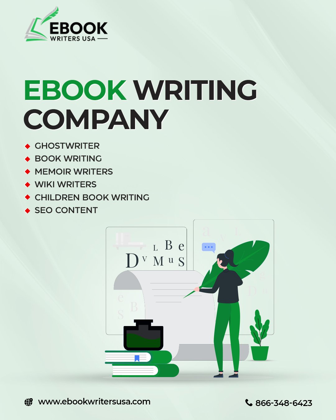 Ebook writing company all services 