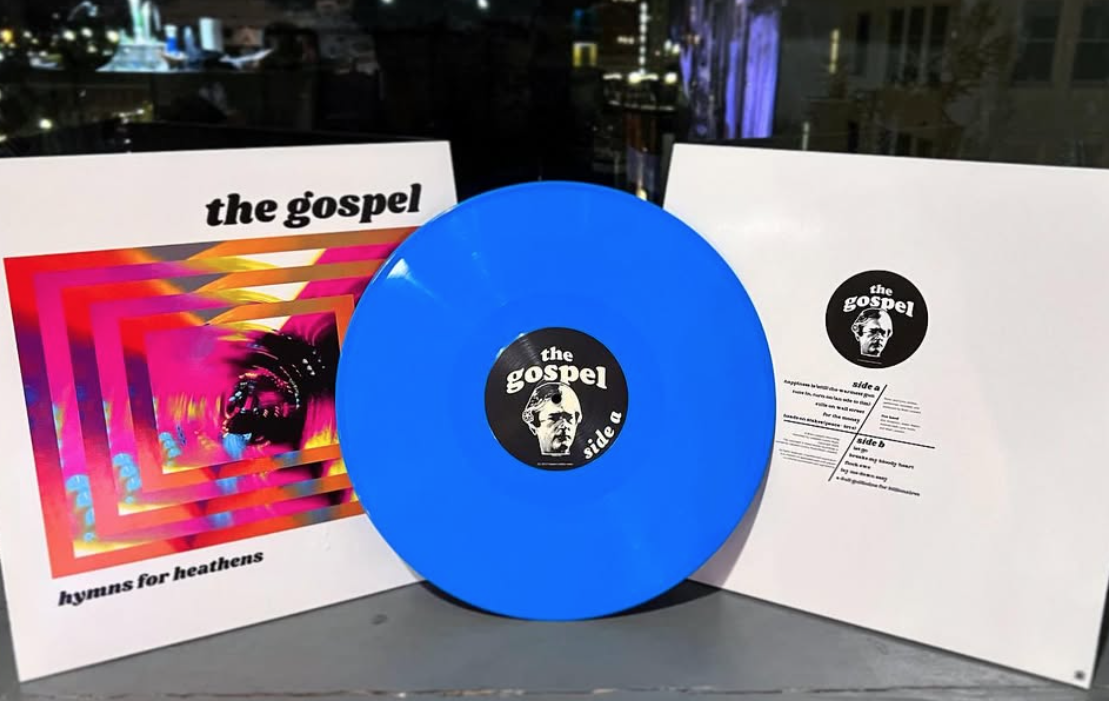 the gospel's hymns for heathens album in blue vinyl